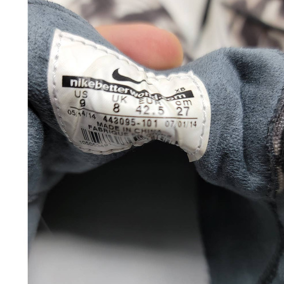 Nike Stefan Janoski Skateboarding Zoom AIr Black/White Men's Sneaker 9 - Picture 7 of 9